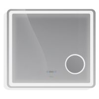ASIGNATURA Зеркало с подогревом, LED подсветкой, косметическим зеркалом и часами Intense 65421800